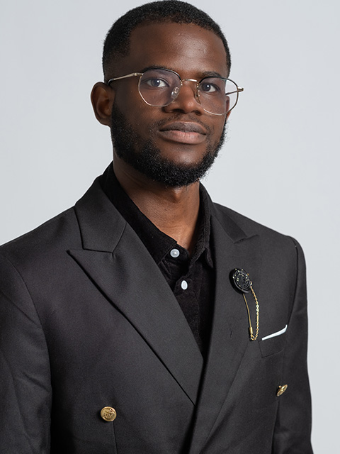 Photograph of staff member, Marc Aurel Ntjam-Minkeng